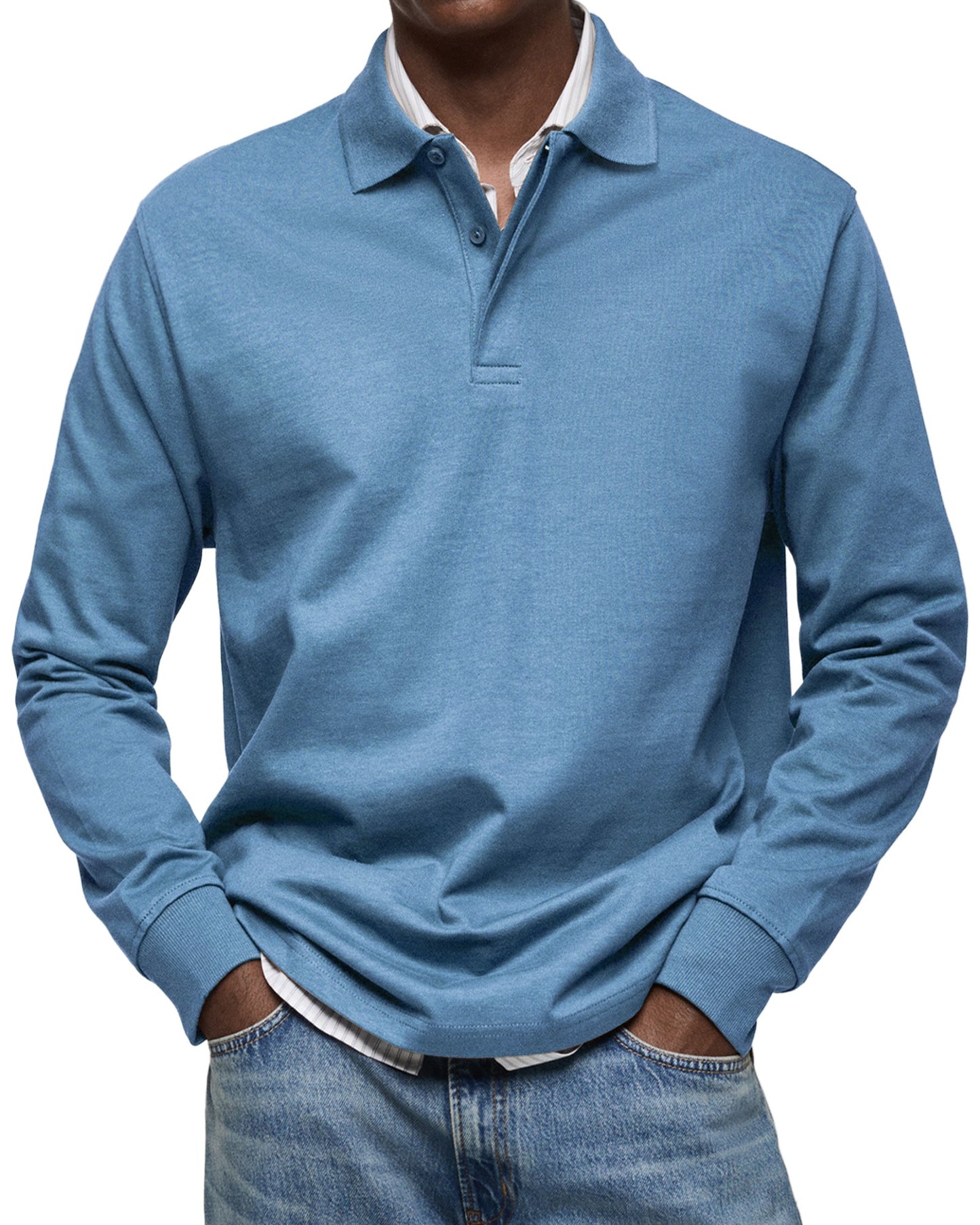 Alexandre | Polo Maniche Lunghe Casual