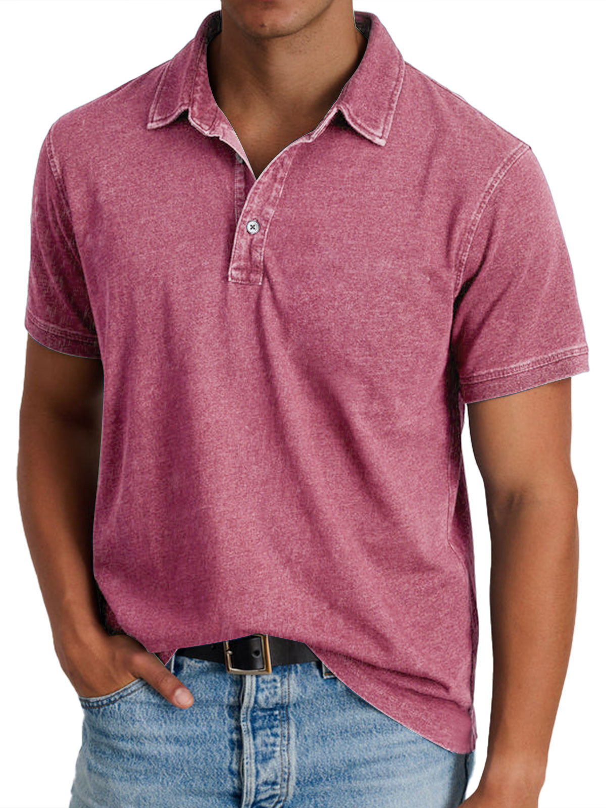 George - Polo Da Uomo Con Colletto