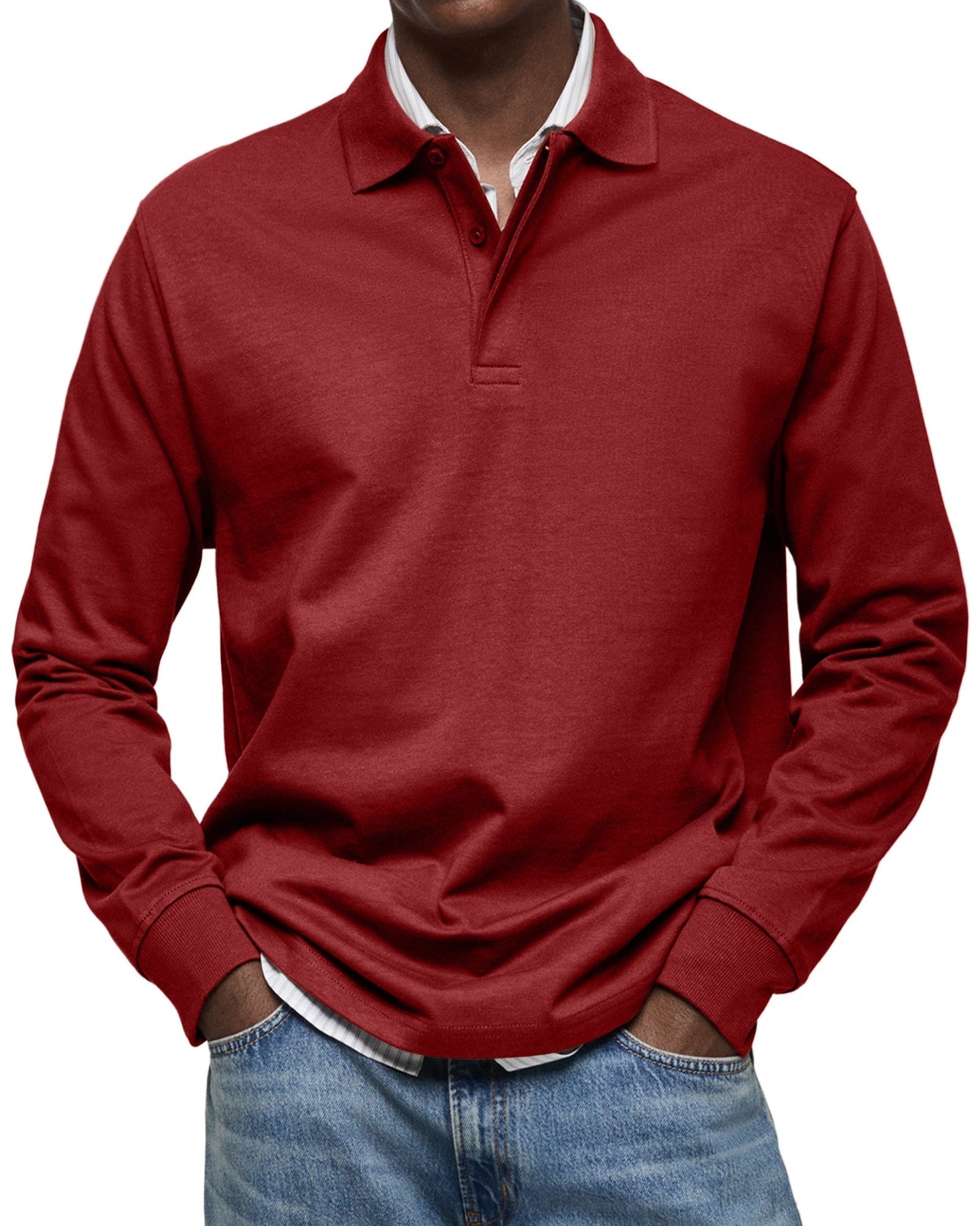 Alexandre | Polo Maniche Lunghe Casual