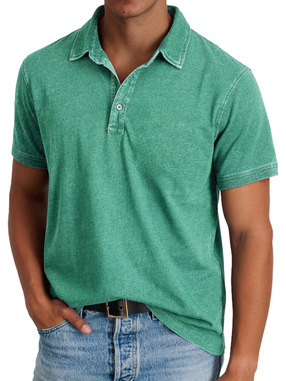 George - Polo Da Uomo Con Colletto
