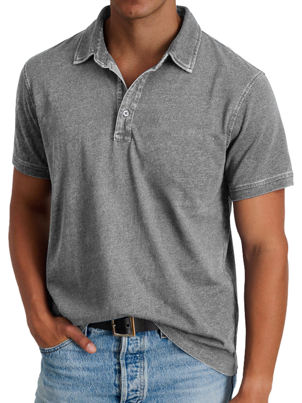George - Polo Da Uomo Con Colletto