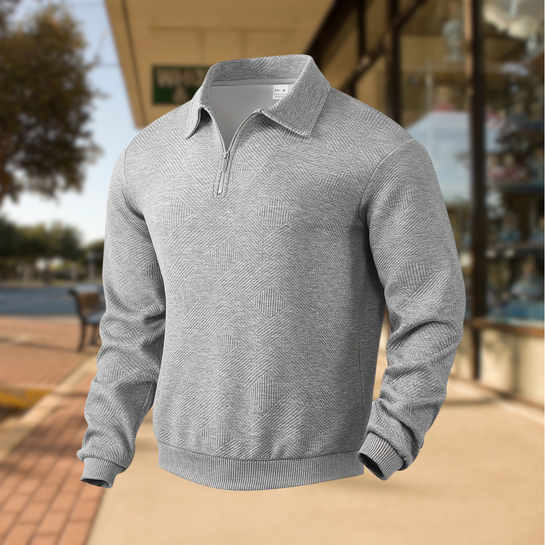 Lauro | Maglia Casual Con Zip