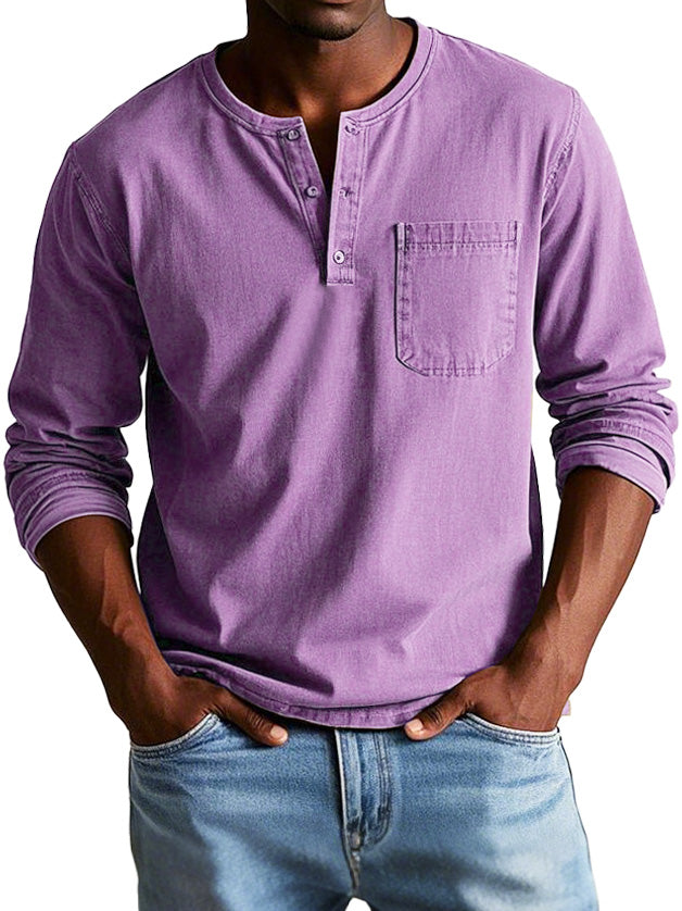 Thomas | Camicia Vintage a Maniche Lunghe