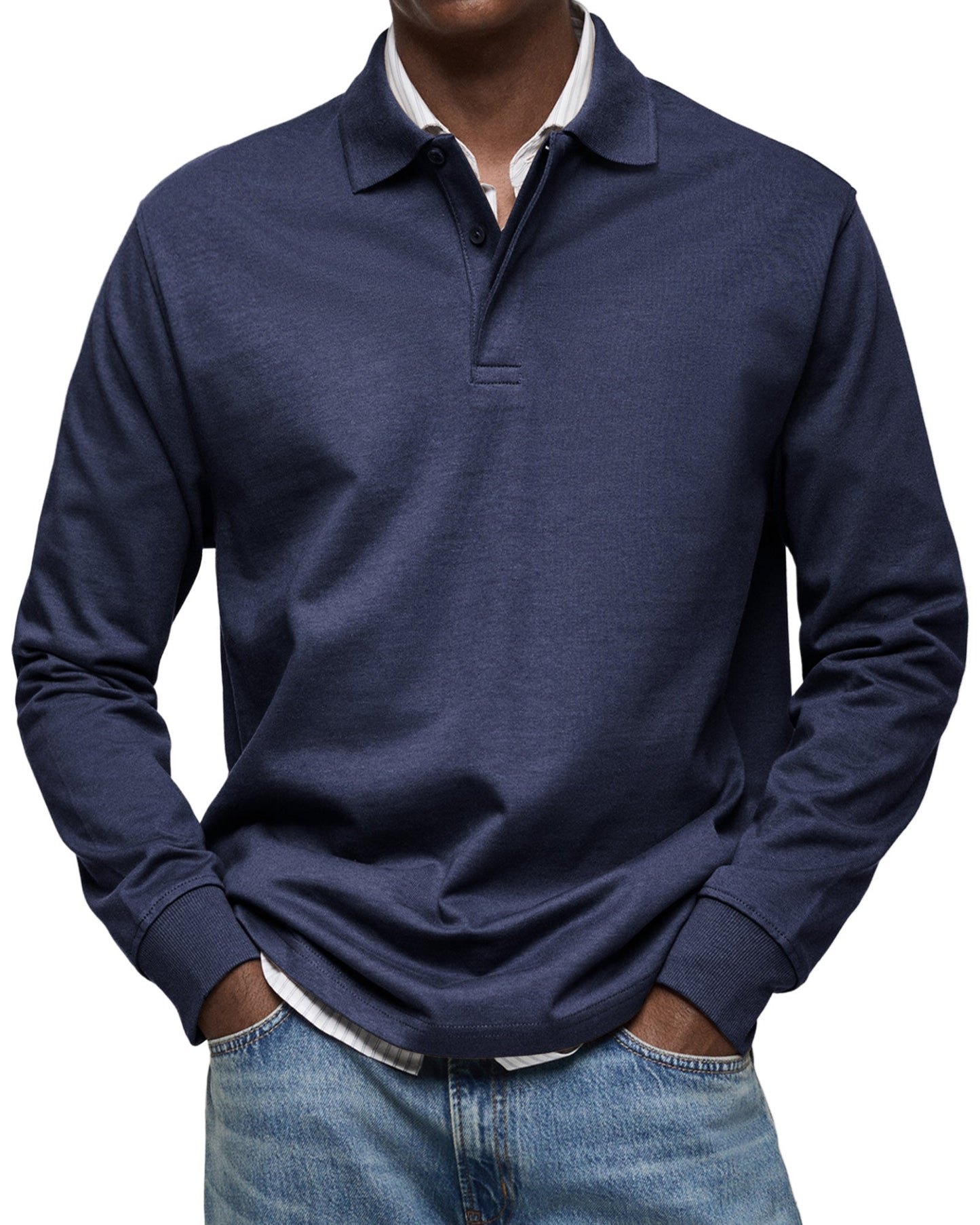 Alexandre | Polo Maniche Lunghe Casual