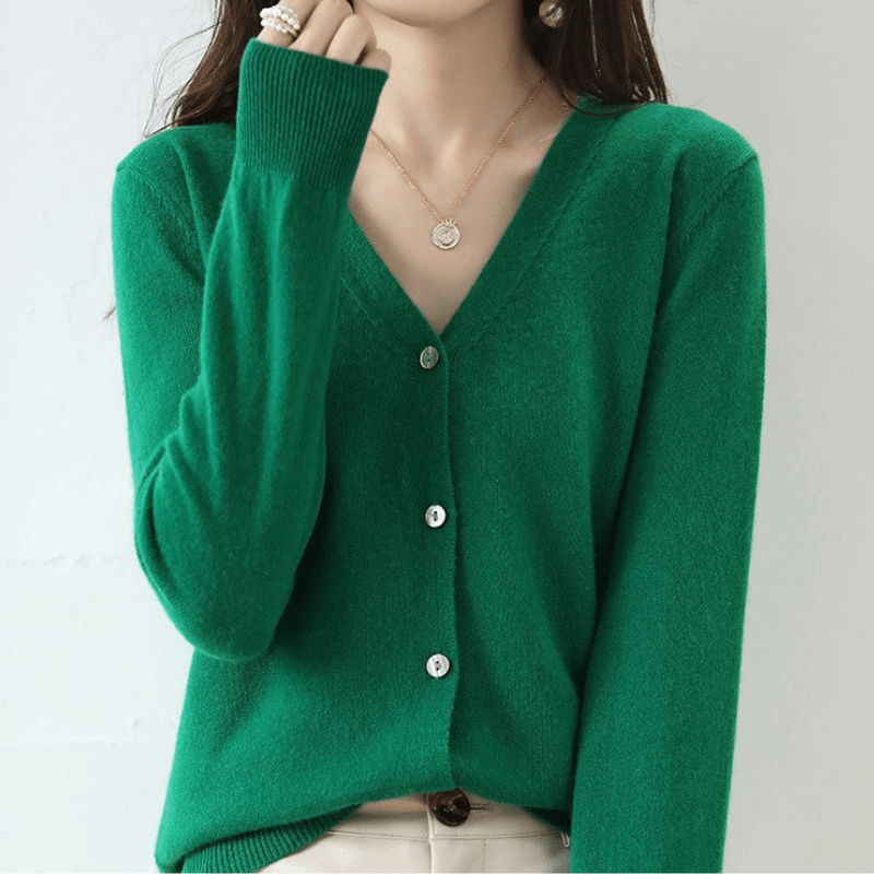 Carlotta | Cardigan In Cotone Artigianale