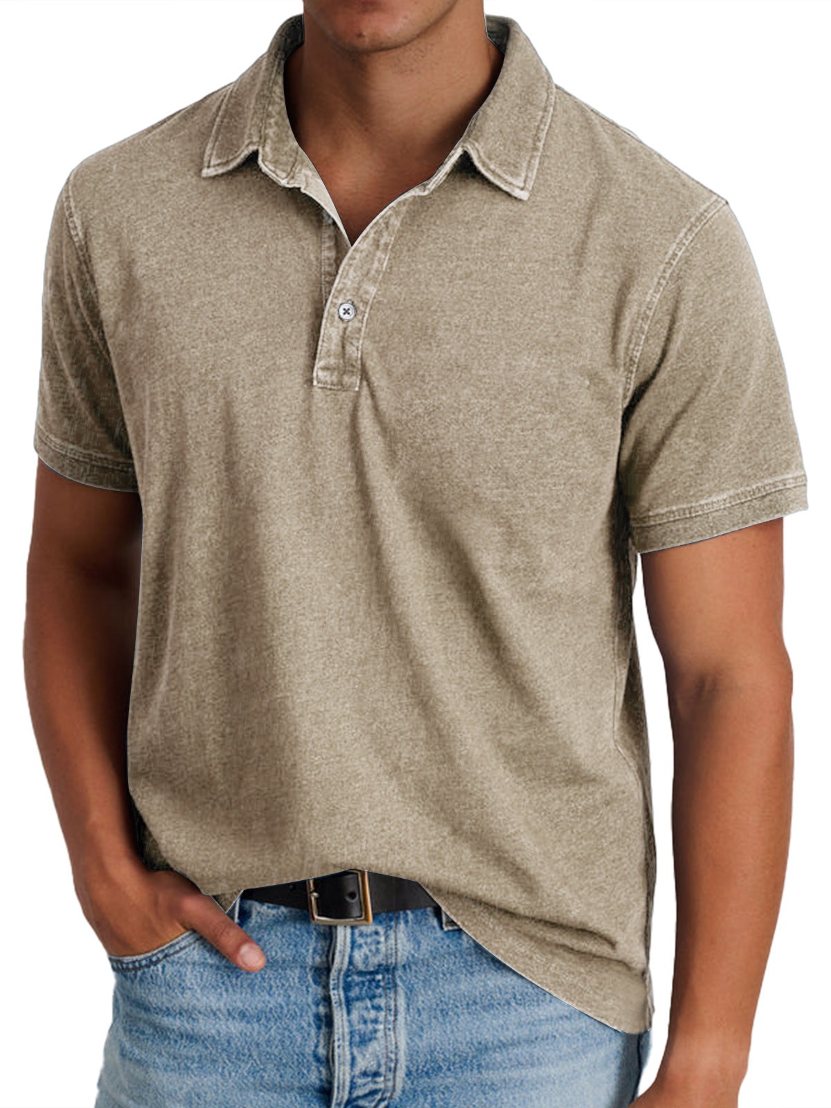George - Polo Da Uomo Con Colletto