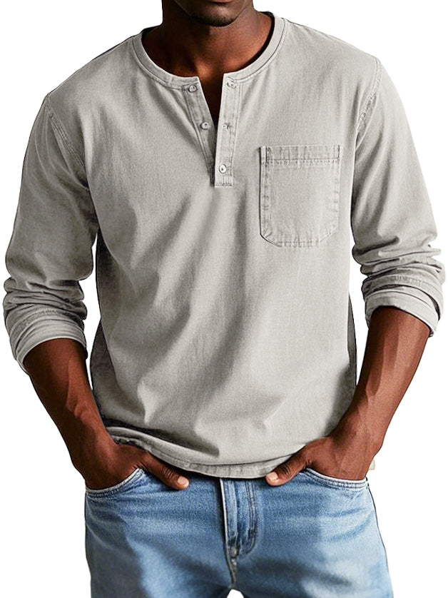Thomas | Camicia Vintage a Maniche Lunghe