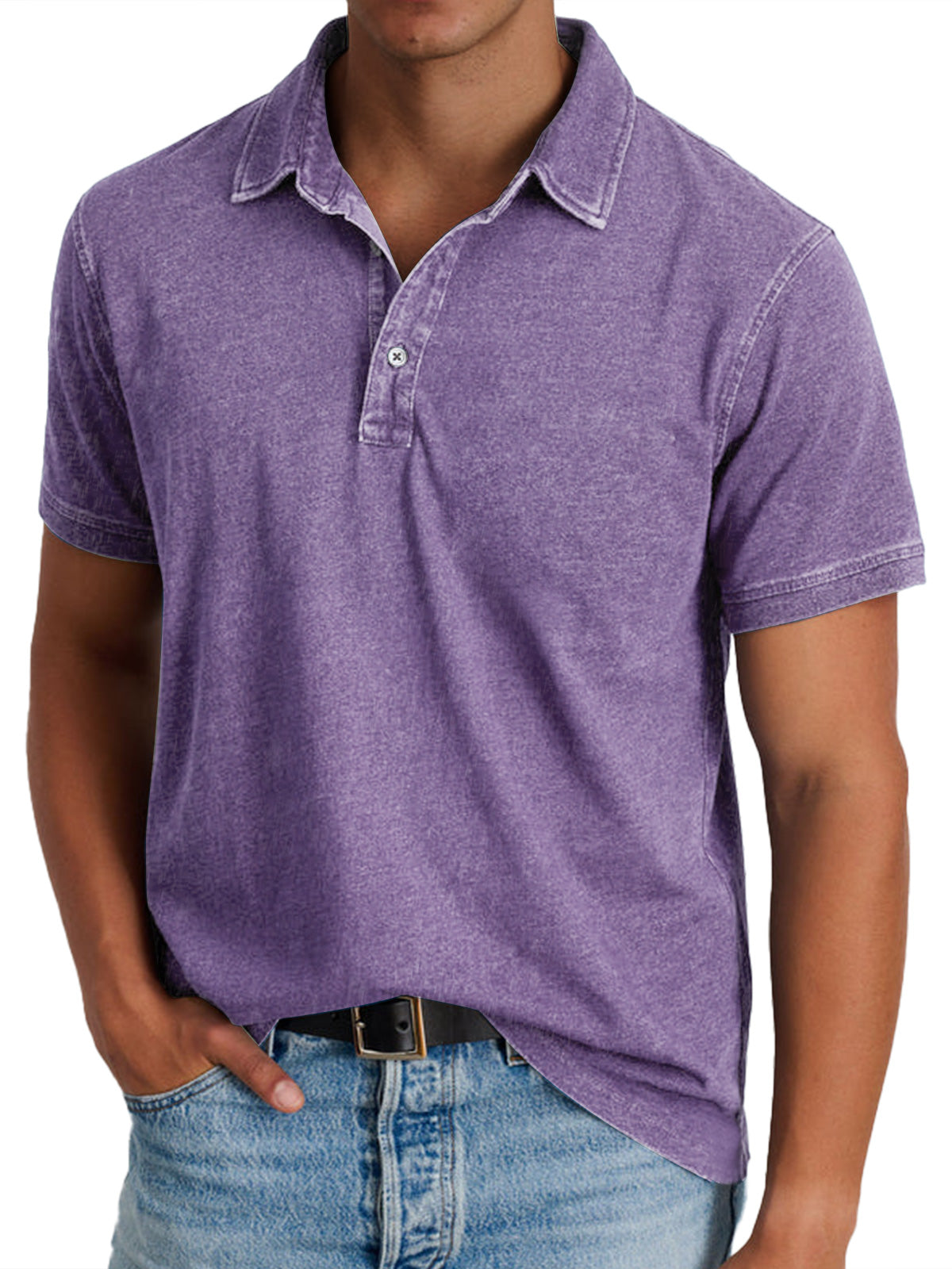 George - Polo Da Uomo Con Colletto