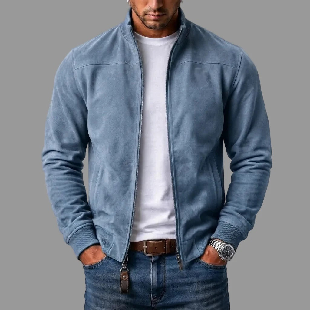 Felipe | Giacca Bomber In Camoscio