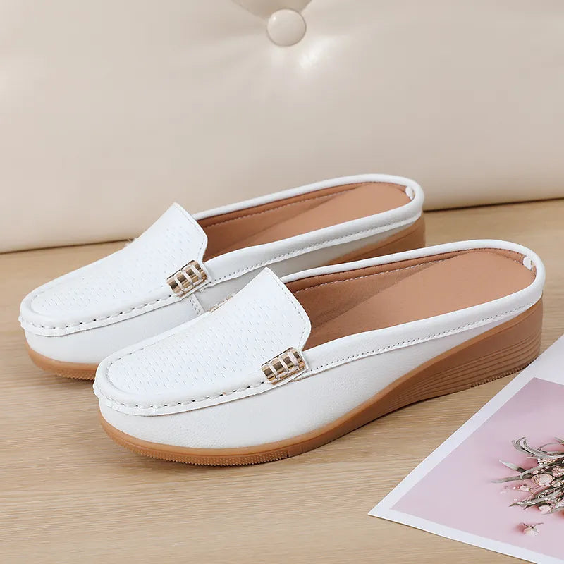 Lena | Mule Mocassino Comode Con Plantare Confortable