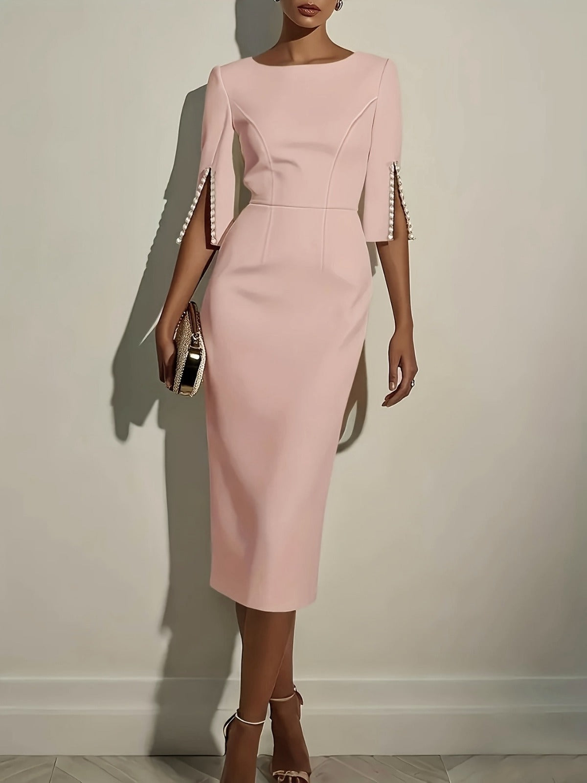 Dareva | Abito Tubino Midi Elegante