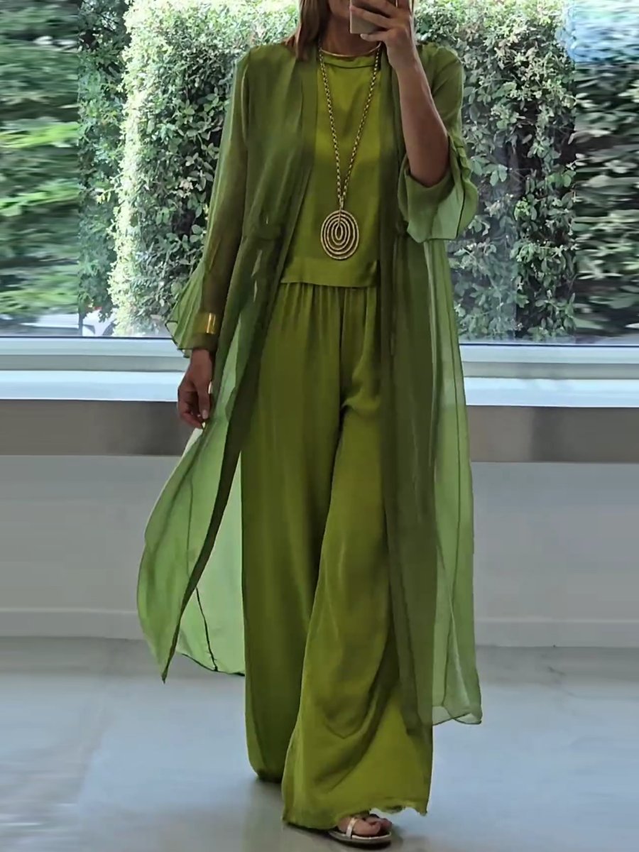 Eldra | Completo Elegante Con Pantaloni A Gamba Larga