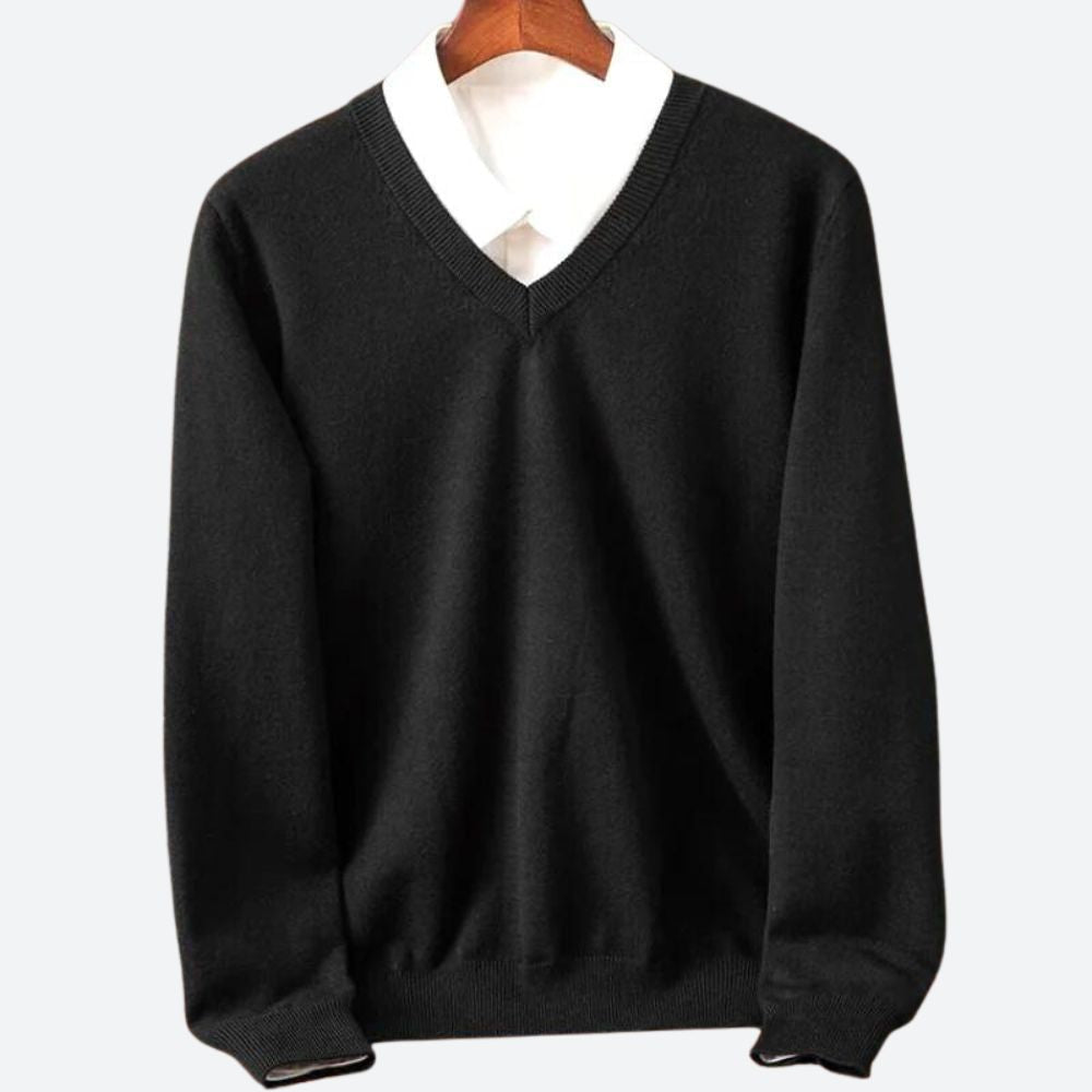 Lucas | Maglione Caldo In Cashmere Da Uomo