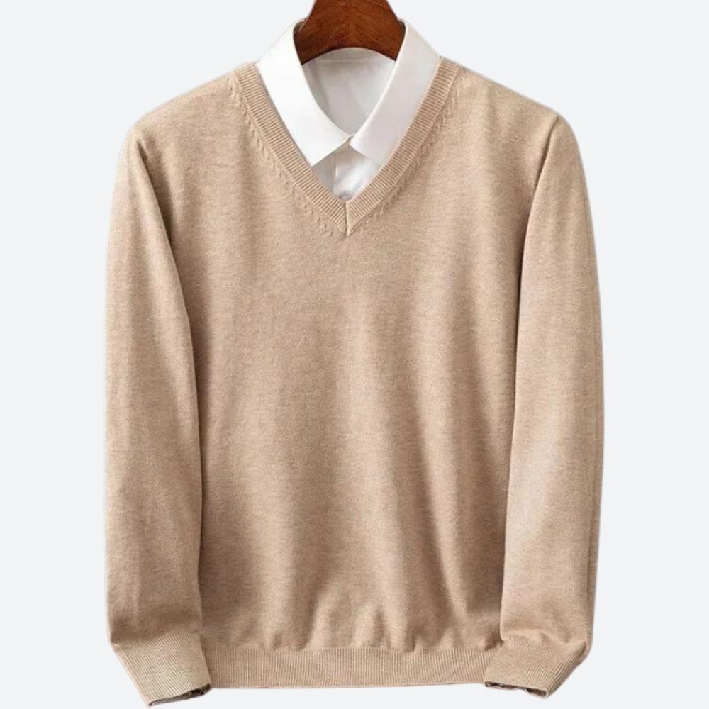 Lucas | Maglione Caldo In Cashmere Da Uomo