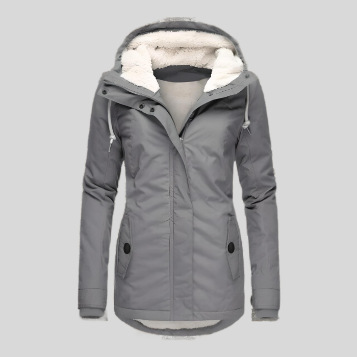 Ella - Calda Giacca Invernale Sherpa Da Donna