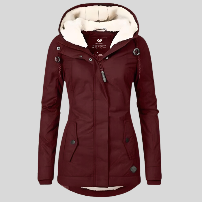 Ella - Calda Giacca Invernale Sherpa Da Donna