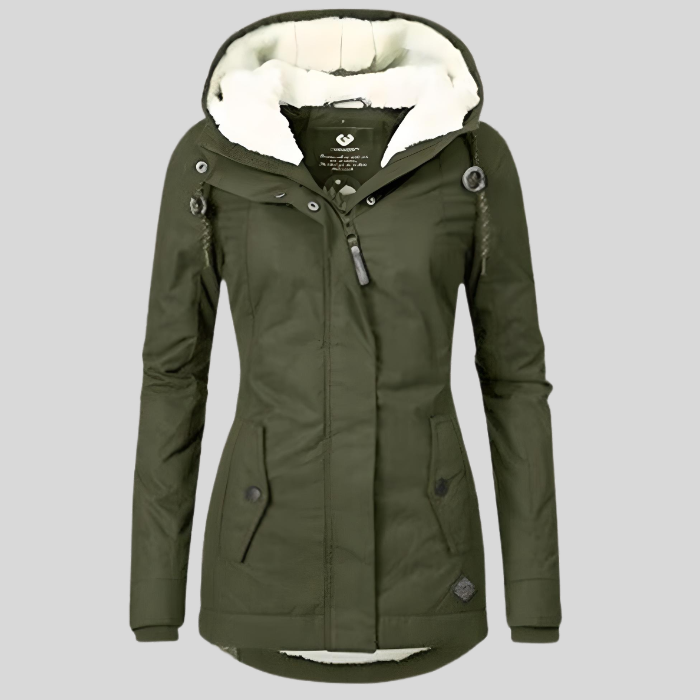 Ella - Calda Giacca Invernale Sherpa Da Donna