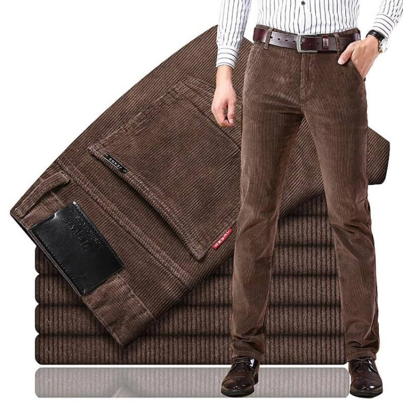 Cecilio | Pantaloni in Velluto a Coste Da Uomo