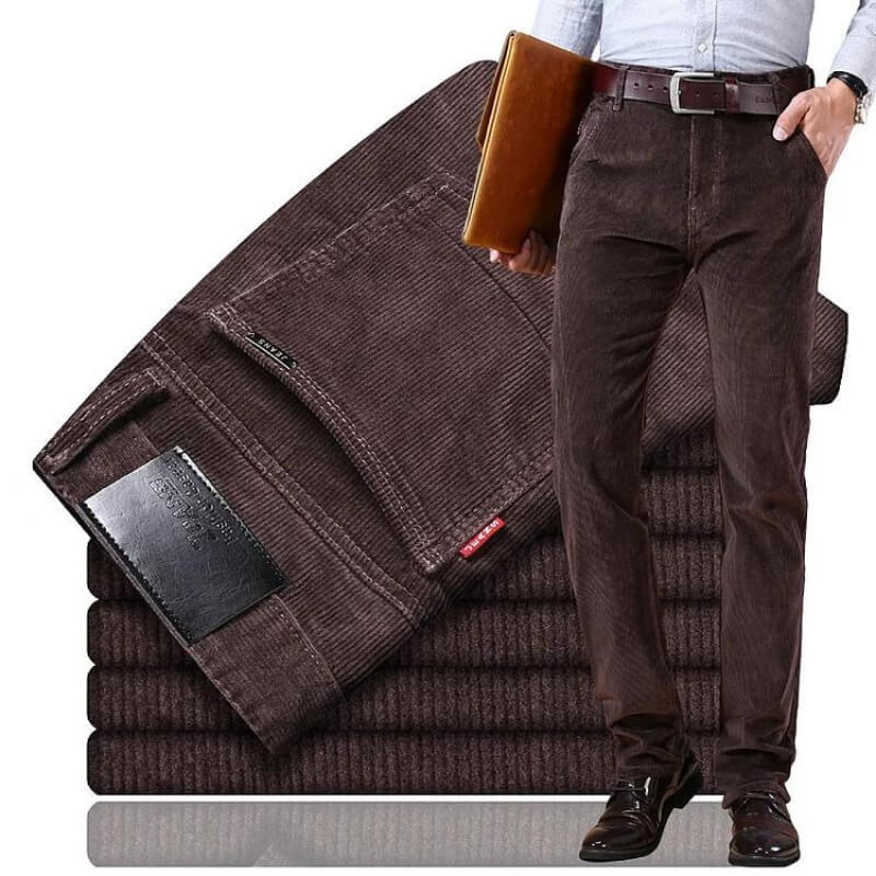 Cecilio | Pantaloni in Velluto a Coste Da Uomo