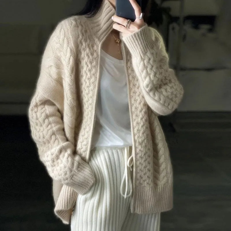 Maglia Dolcevita In Cashmere