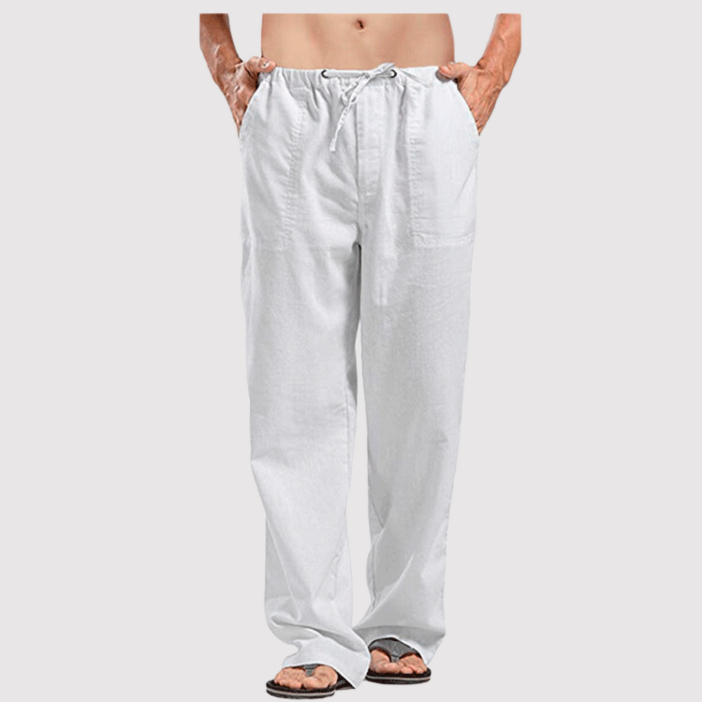 Oliver | Pantaloni in Cotone e Lino uomo