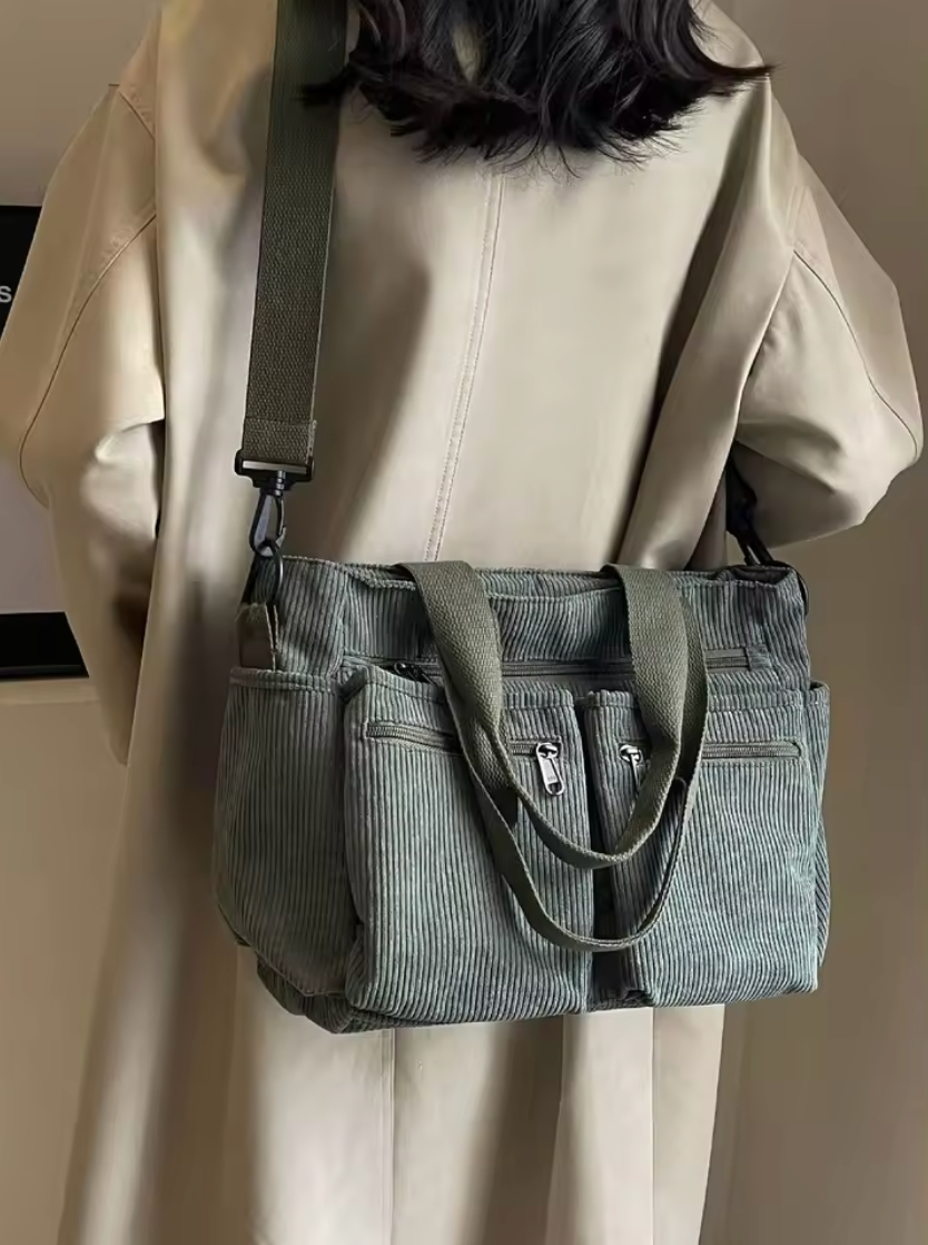 Bani | Borsa A Tracolla Con Diverse Tasche