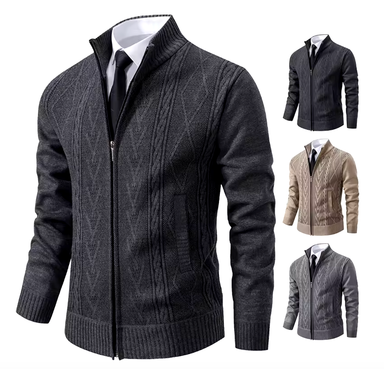 Lucas | Giacca In Pile Casual