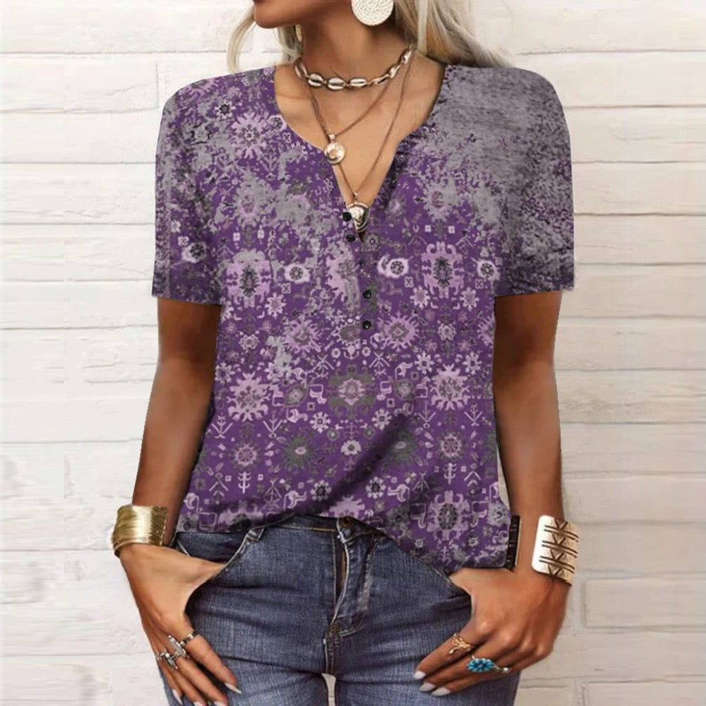 Gaia | Blusa Estiva Elegante Qualita' Premium