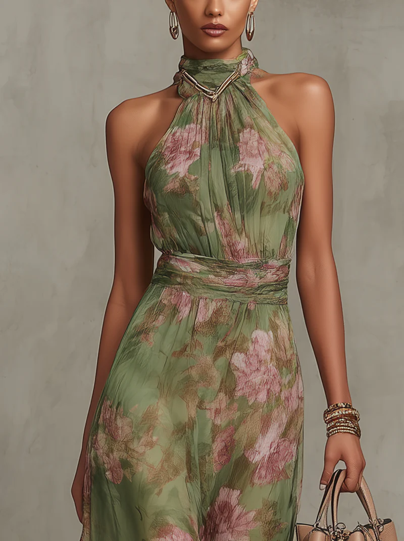 Livia | Abito Halter Elegante