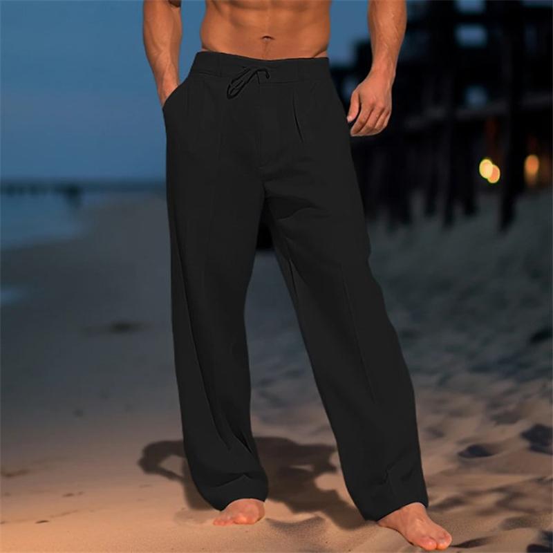 Andrei - Pantaloni in Lino Semplice