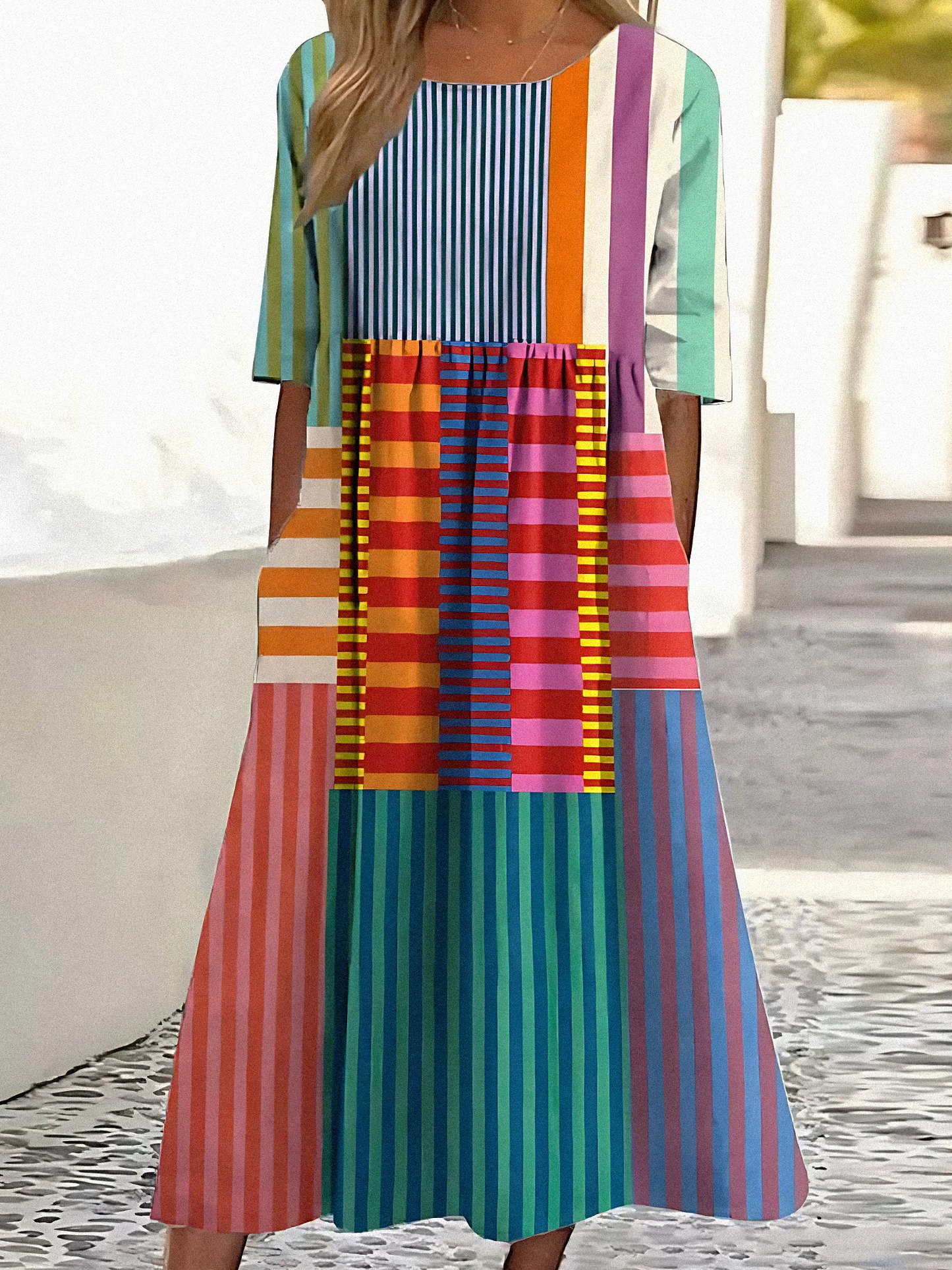 Ottilie | Abito Geometrico