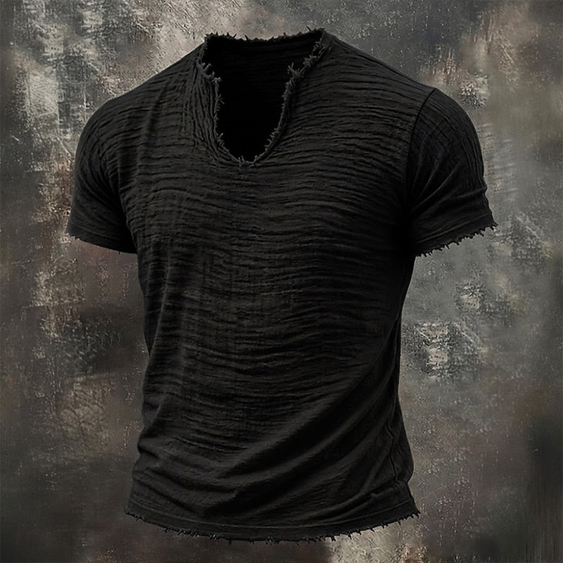 Matteo | T-shirt Vintage con scollo a V