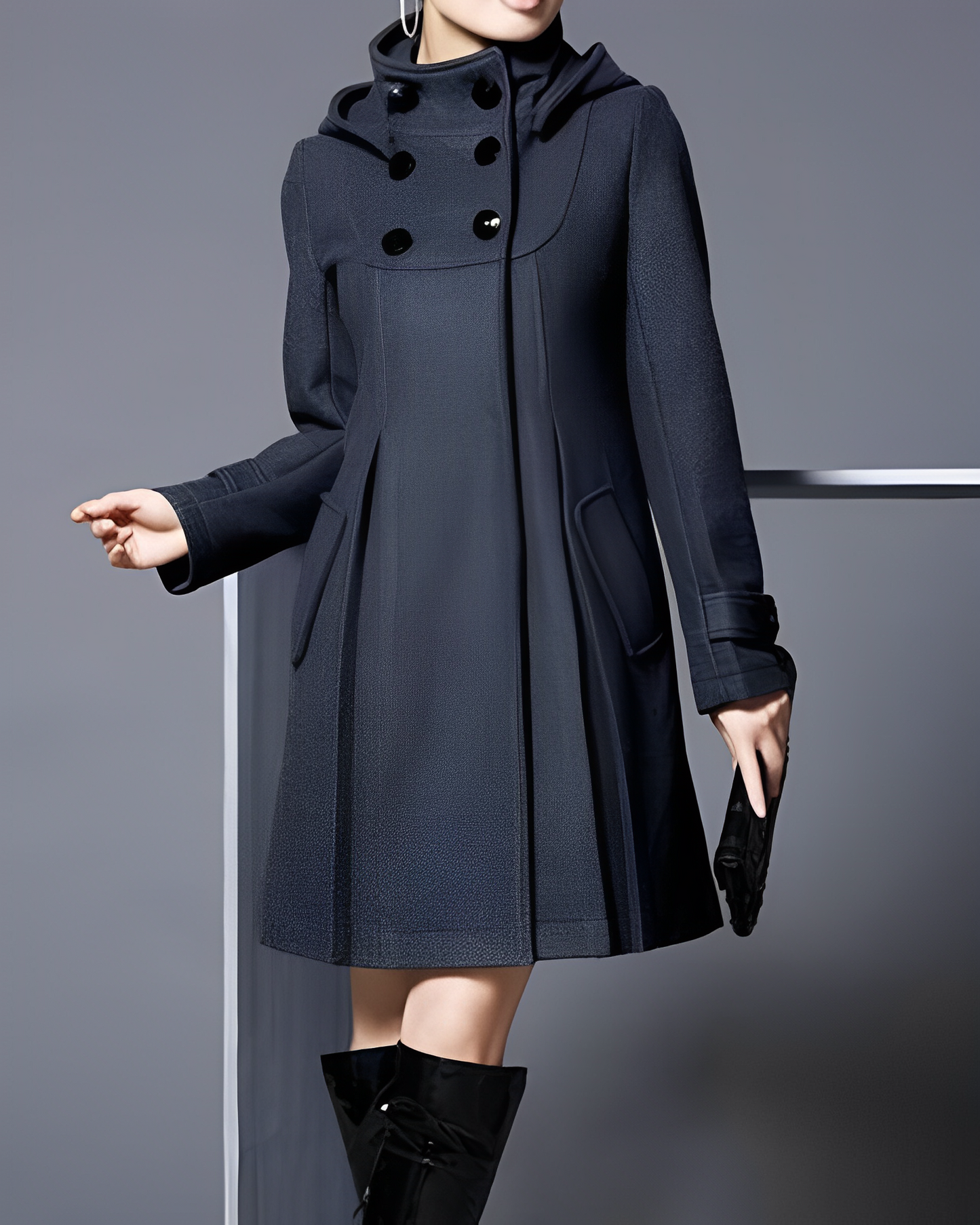 Astrada - Cappotto con tasche laterali