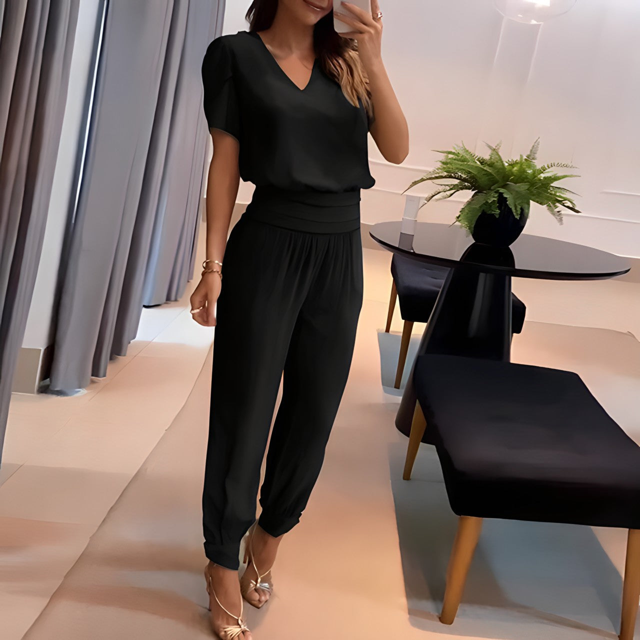 Alexandra - Set di camicetta e brocca di tendenza