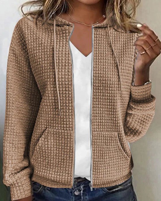 Malia Cardigan Con Motivo a Blocchi