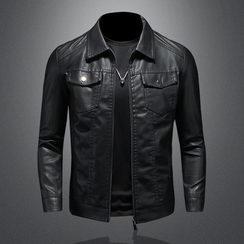 Lucio | Giacca In Pelle Vintage Da Uomo - Resistente, Comoda Ed Elegante