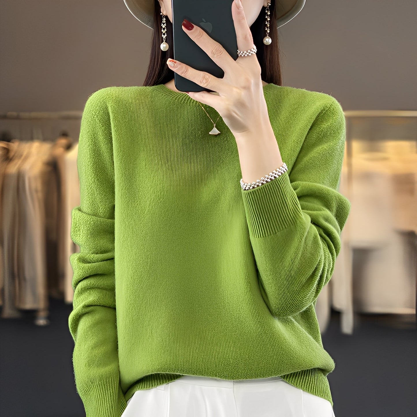 Cheyanne - Maglione Elegante In Cashmere Per Donna