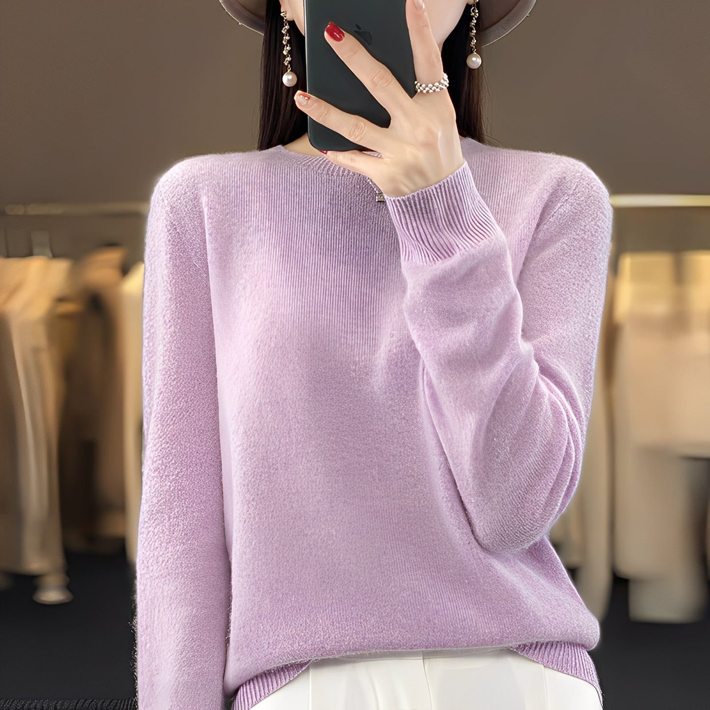 Cheyanne - Maglione Elegante In Cashmere Per Donna