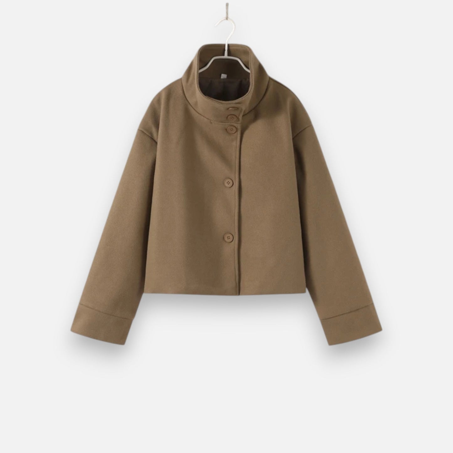 Monde | Eleganza Moderna In Un Cappotto Corto