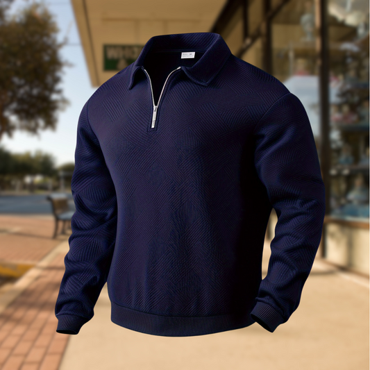 Lauro | Maglia Casual Con Zip