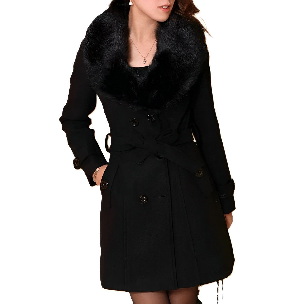 Rachel - Cappotto In Lana Caldo e Raffinato