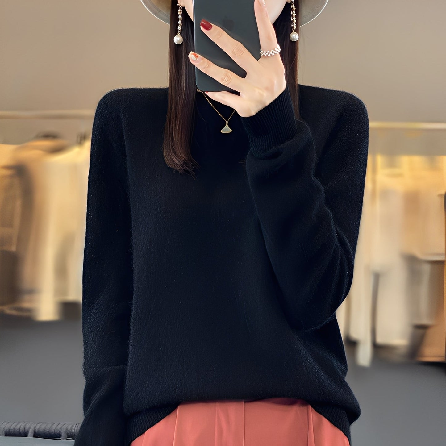 Cheyanne - Maglione Elegante In Cashmere Per Donna