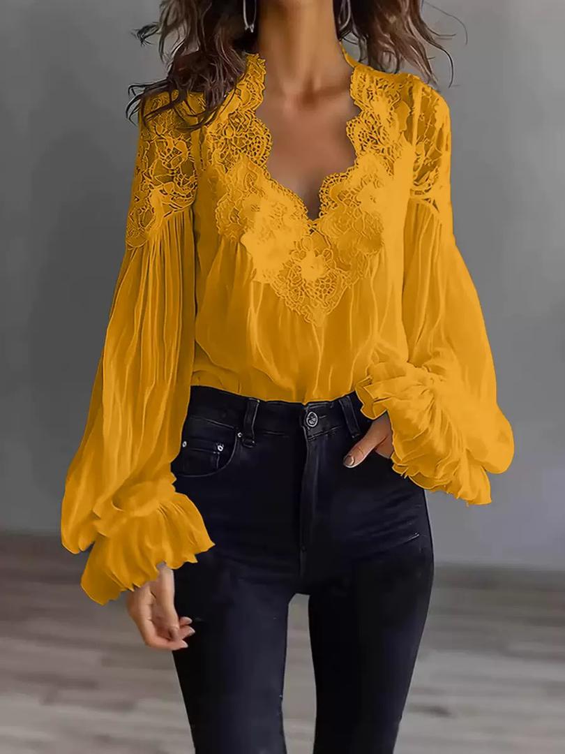 Alba | Blusa Elegance Lace Chic