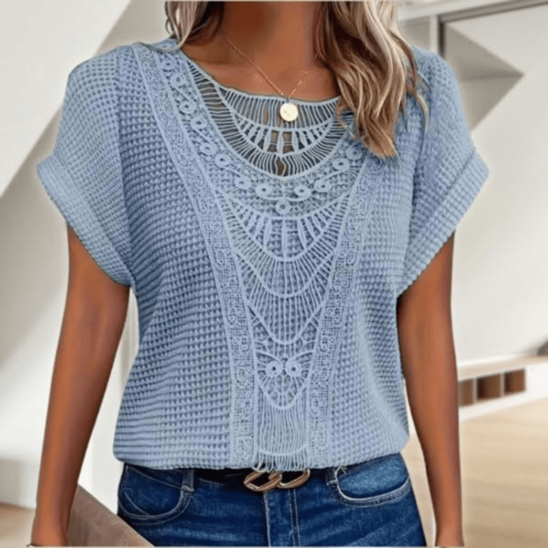 Rowena | Elegante Camicetta In Stile Ibiza