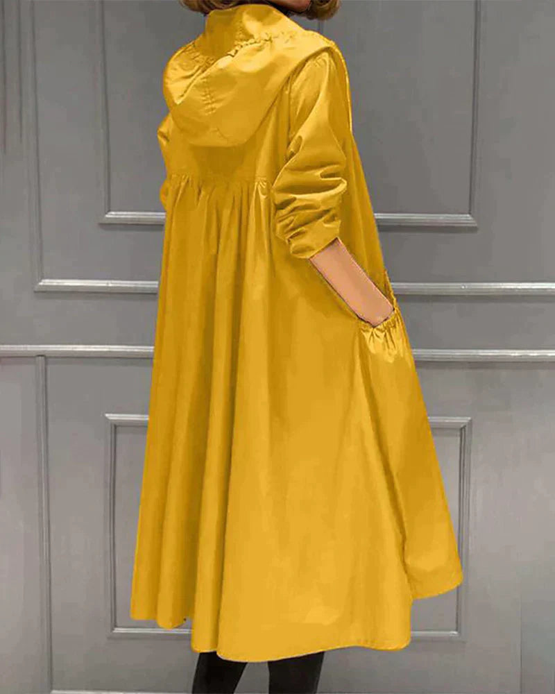 Celeste - Impermeabile Chic Autunnale per Donna