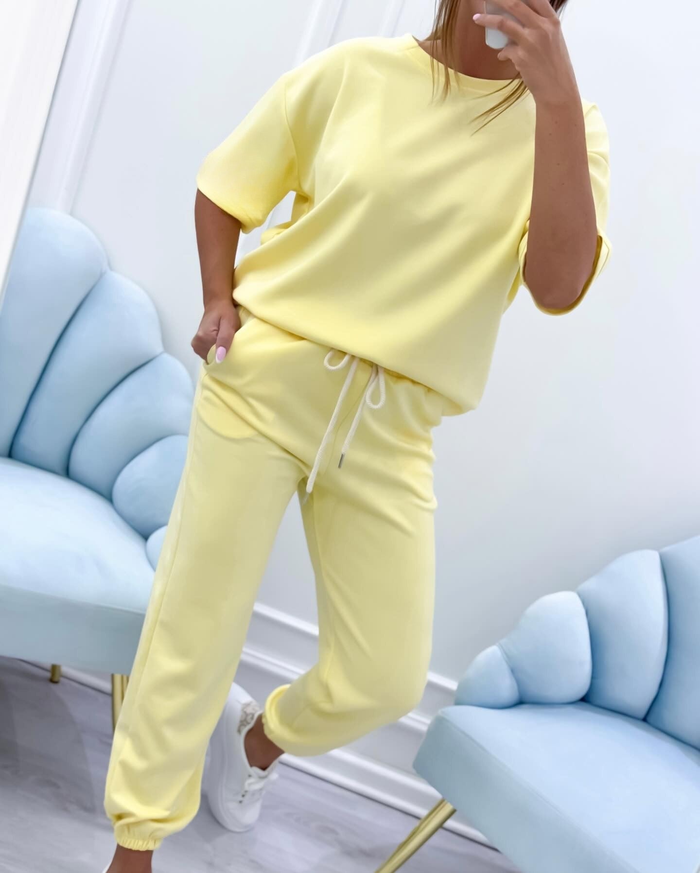 Silvina - Set Due Pezzi Con Camicia A Maniche Corte