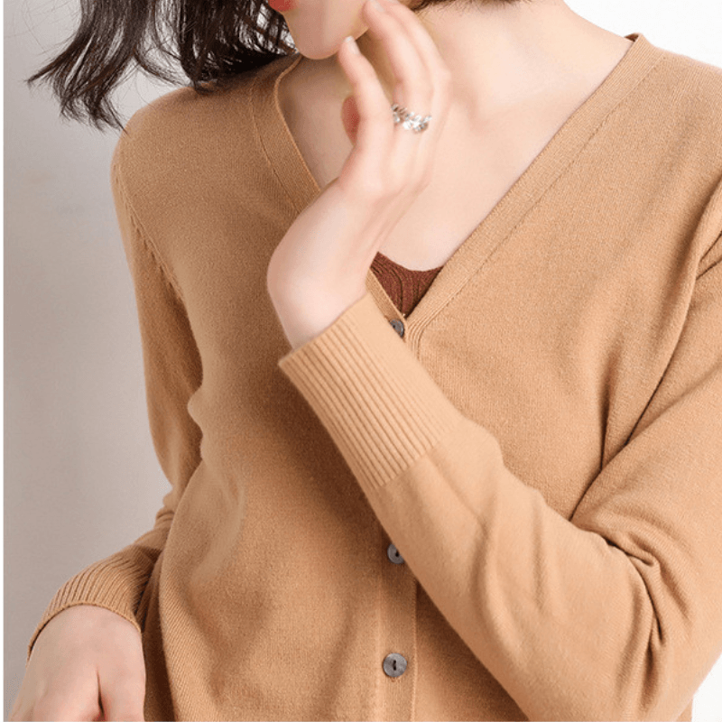 Carlotta | Cardigan In Cotone Artigianale