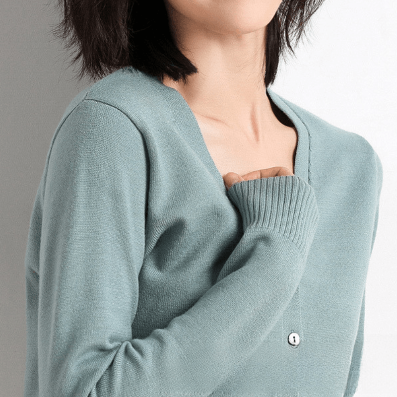 Carlotta | Cardigan In Cotone Artigianale