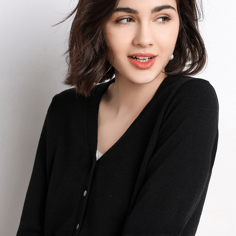 Carlotta | Cardigan In Cotone Artigianale