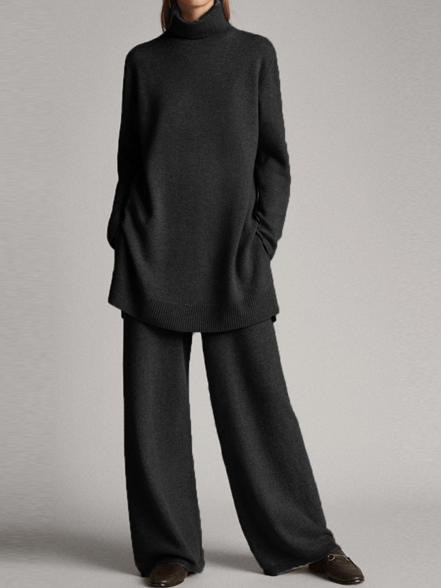 Elina | Completo Maglia Oversize A Collo Alto